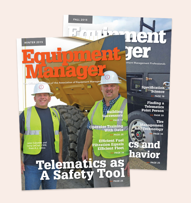 Equipment Manager Magazine